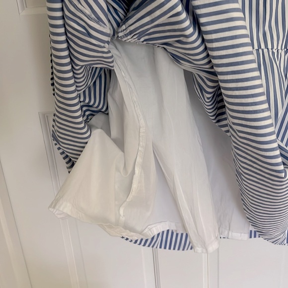 J.Crew Factory Striped Cotton Dress - Size 4 - EUC - Picture 7 of 8